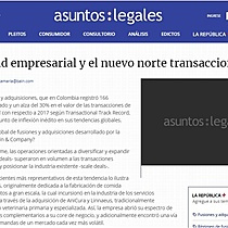 Mentalidad empresarial y el nuevo norte transaccional